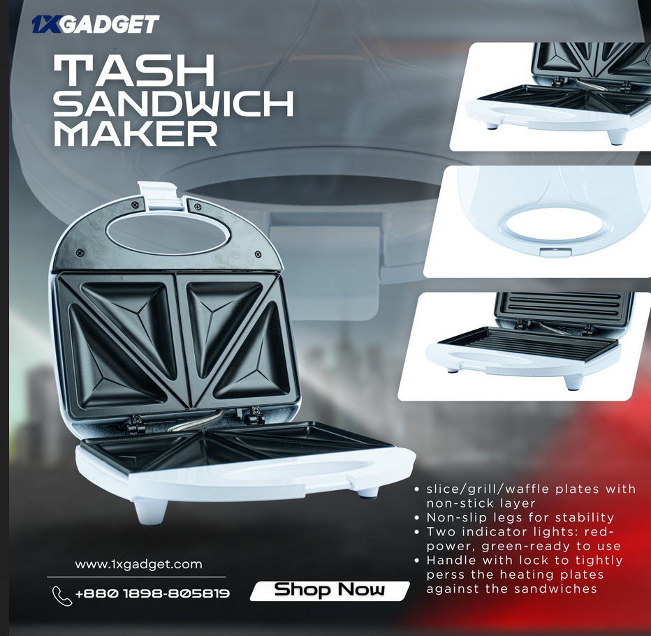 Electric Sandwich Maker 750W